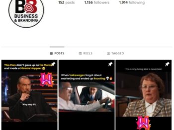 1K Business Motivation Instagram Account for sale