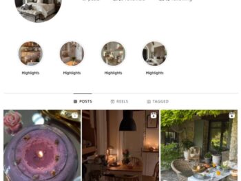 1K Cozy Interior Decor Instagram Account for sale