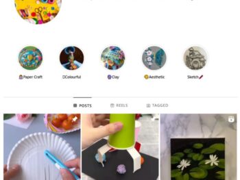 1K Creative Art Instagram Account for sale