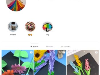 1K DIY Crafts Instagram Account for sale