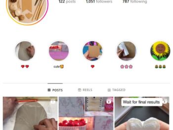 1K Handicraft DIY Instagram Account for sale