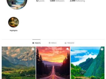 1K Nature Photography Instagram Account for sale