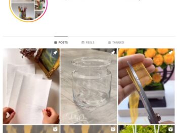 1K Papercraft DIY Instagram Account for sale