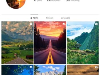 1K Travel Destinations Instagram Account for sale