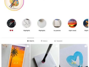 22K Canvas Paintings Instagram Account for sale