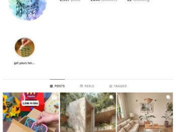 260K Bohemian Decor Interior Instagram Account for sale