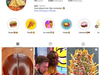 2K Fast Food Instagram Account for sale