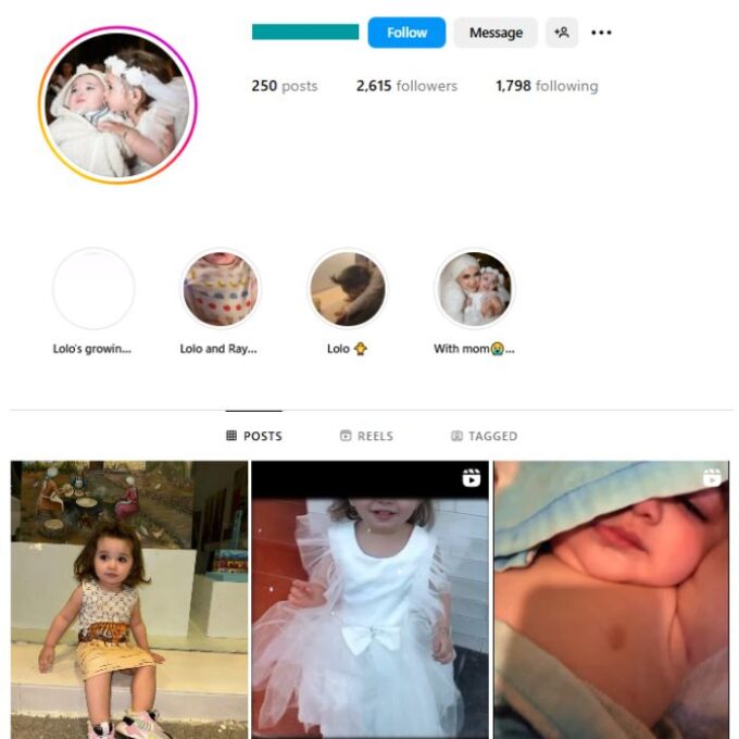 2K Kids Babies Instagram Account for sale