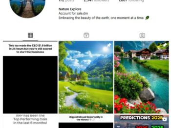 2K Nature Explore Instagram Account for sale