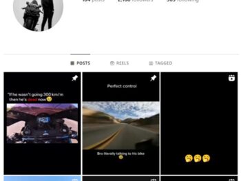 2K Sports Bikes Instagram Account for sale