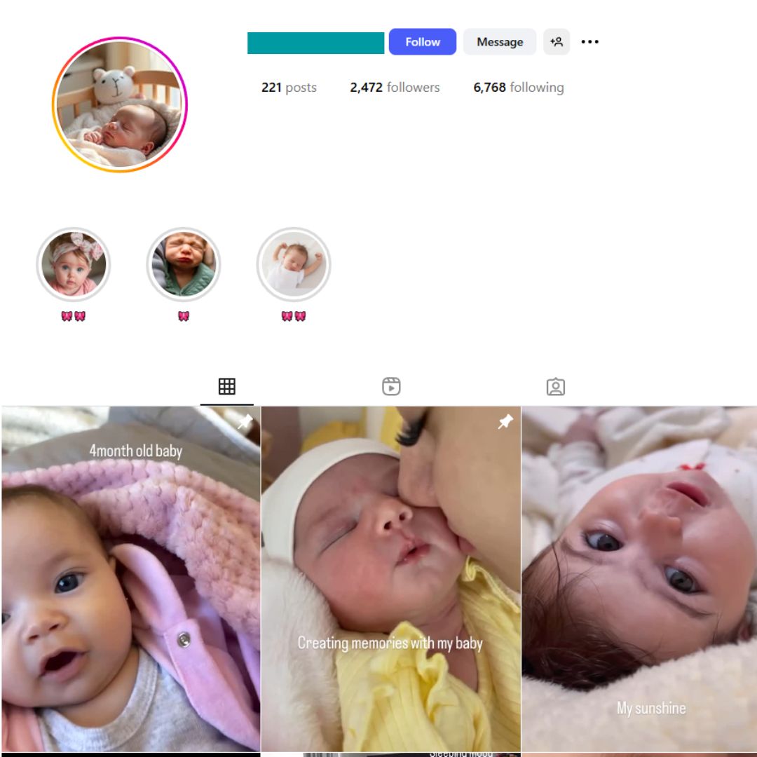 2K Toddlers Babies Instagram Account for Sale 2K Toddlers Babies Instagram Account for Sale