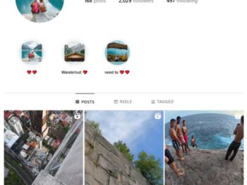 2K Travel Adventure Instagram Account for sale