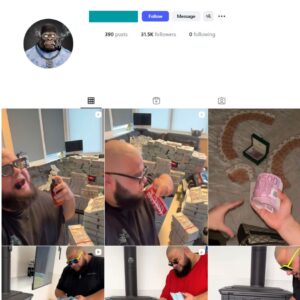 30K Money Wealth Instagram Account for Sale
