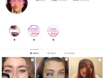 3K Makeup Cosmetics Instagram Account for sale