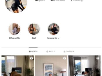 40K Model Office Girl Instagram Account for sale