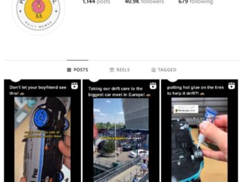40K Toy Cars Instagram Account for sale