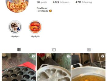 4K Fast Food Instagram Account for sale
