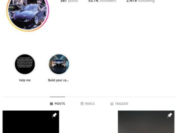 50K Automotive Cars FYP Instagram Account for sale