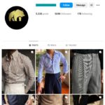 560K Men's Fashion Instagram Account for sale