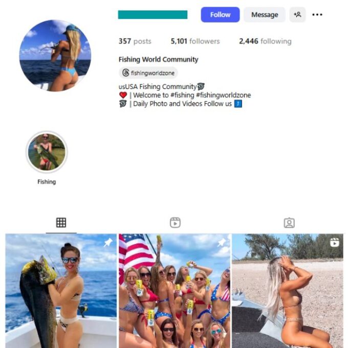 5K Curvy Models Instagram Account for sale