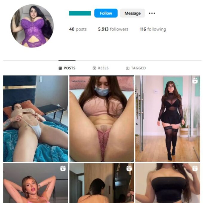 5K Models Babes Instagram Account for sale