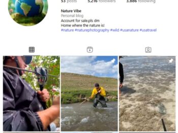5K Nature Wildlife Instagram Account for sale