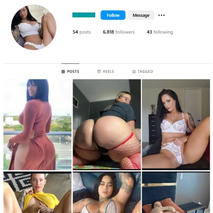 6K Adult Models Instagram Account for sale
