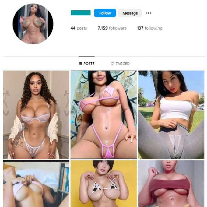 7K Babes Hot Girls Instagram Account for sale