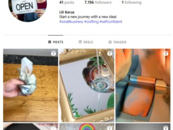 7K Creative DIY Instagram Account for sale