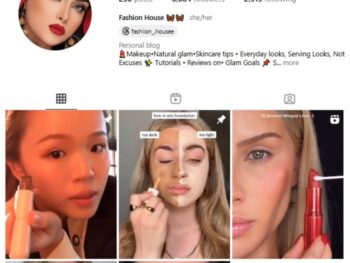 8K Girl's Makeup Instagram Account for sale