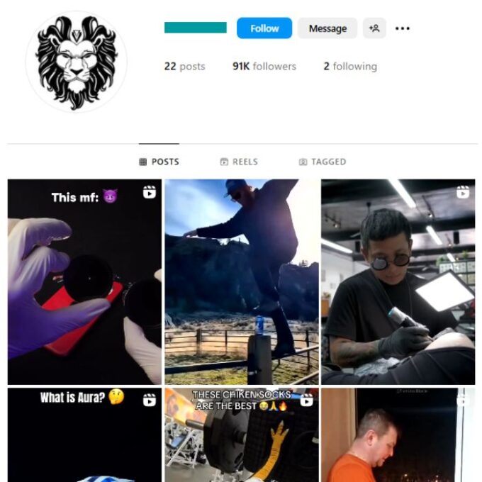 90K Entertainment FYP Instagram Account for sale