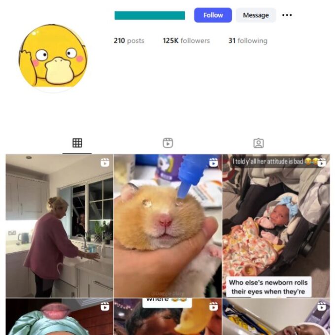 120K Funny Videos Memes Instagram Account for sale