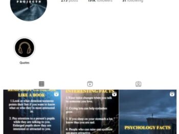 190K Success Mindset Instagram Account for sale