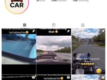 1K Cars Dashcam Instagram Account for sale