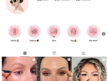 2K Makeup Eyelashes Instagram Account for sale