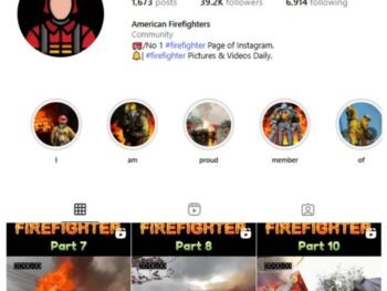 39K Firefighter Rescue Instagram Account for sale