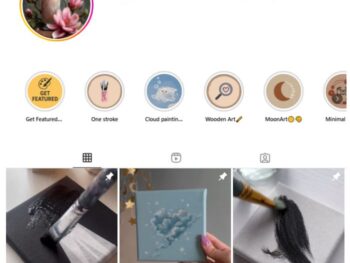 45K Paintings Art Instagram Account for sale