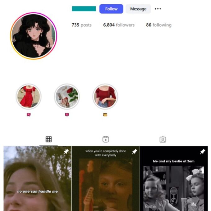 6K Sitcom Clips Humor Instagram Account for sale