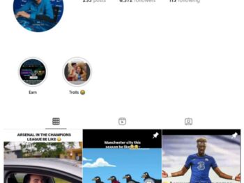 6K Sports Football Instagram Account for sale