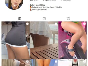 1.2M Adult Models Instagram Account for sale