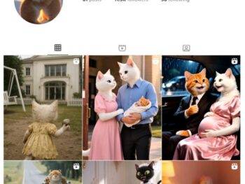 11K Cute Cats AI Instagram Account for sale