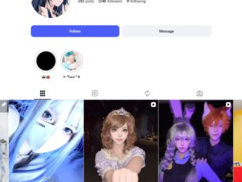120K Cosplay Anime Fashion Models Instagram Account for Sale