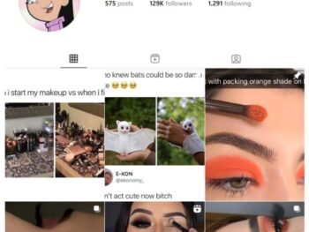 125K Girl's Makeup Instagram Account for sale