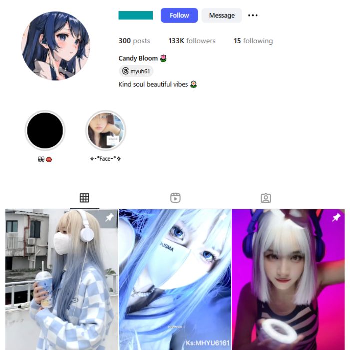 130K Cosplay & Anime Fashion Instagram Account for sale 130K Cosplay & Anime Fashion Instagram Account for sale