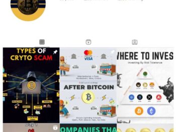 1K Bitcoin Crypto Instagram Account for sale