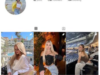 1K Influencer Lifestyle Instagram Account for sale