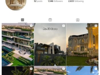1K Mansions Interior Luxury Instagram Account for sale