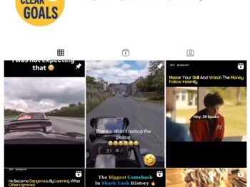 1K Success Motivation Instagram Account for sale