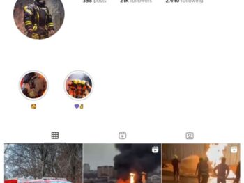 20K Firefighter Rescue Instagram Account for sale