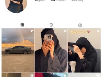 210K Hijabi Influencer Instagram Account for sale